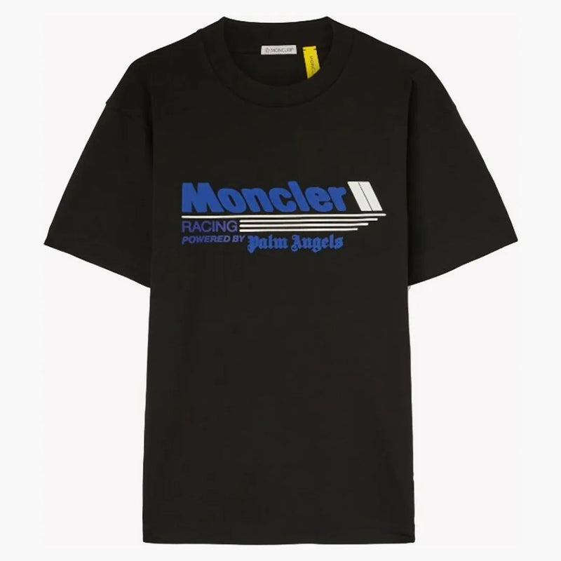 Moncler X Palm Angels Racing T-shirt Black/blue