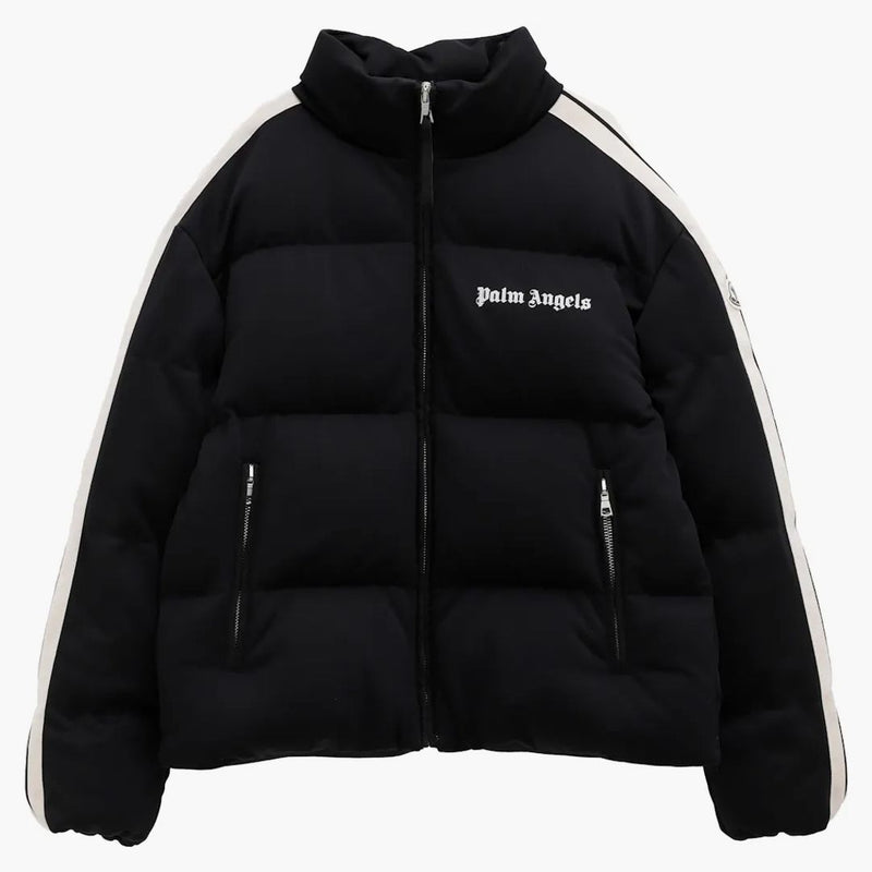 Moncler X Palm Angels Rodman Short Down Jacket Black White