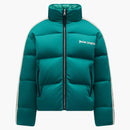Moncler x Palm Angels Rodman Chaqueta corta Down Blanco brillante