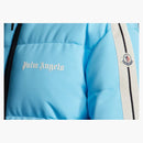 Moncler x Palm Angels Rodman Giacca corta giù Bianco azzurro