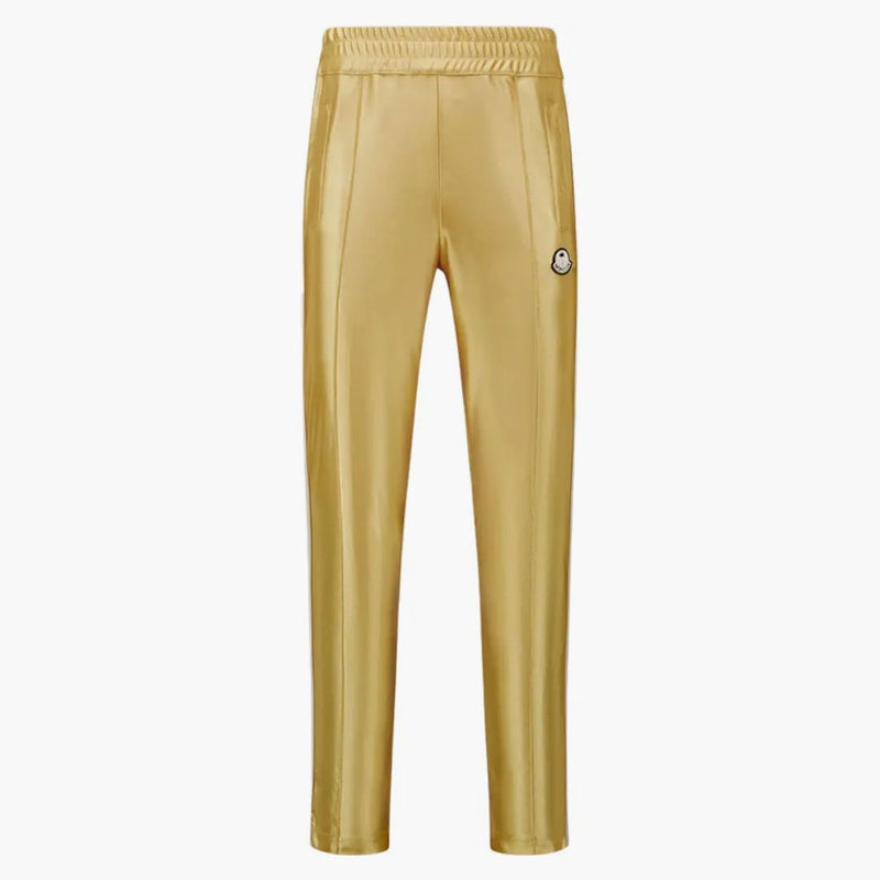 Moncler X Palm Angels Shiny Sweatpants Golden Yellow