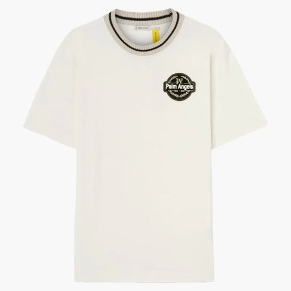 Moncler X Palm Angels Single Patch T-shirt White/black