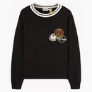 Moncler X Palm Angels Tri-patch Sweatshirt Black/white