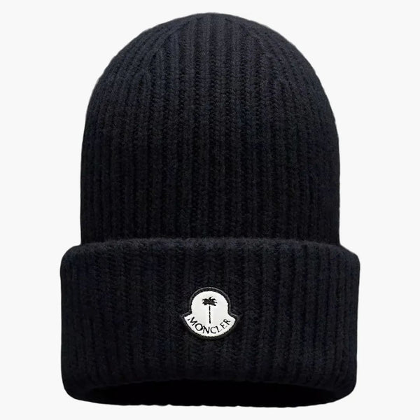 Moncler X Palm Angels Wool Beanie Fw22 Black