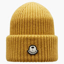 Moncler X Palm Angels Wool Beanie Yellow