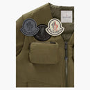 Moncler X Pharrell Maple Short Down Jacket Green
