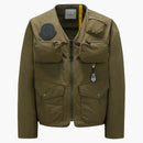 Moncler X Pharrell Maple Short Down Jacket Green