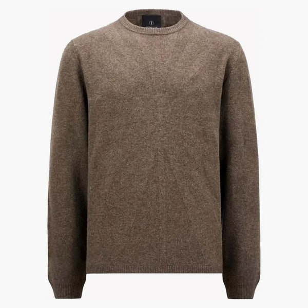Moncler X Rick Owens Wool & Cashmere Sweater Brown