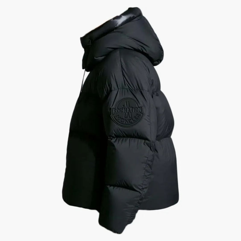 Moncler X Roc Nation By Jay-z Antila Short Down Jacket Black