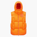 Moncler X ROC Nation by Jay-Z Apus Down Vest Bright Orange