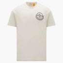 Moncler X Roc Nation di Jay-Z Logo T-shirt Off White