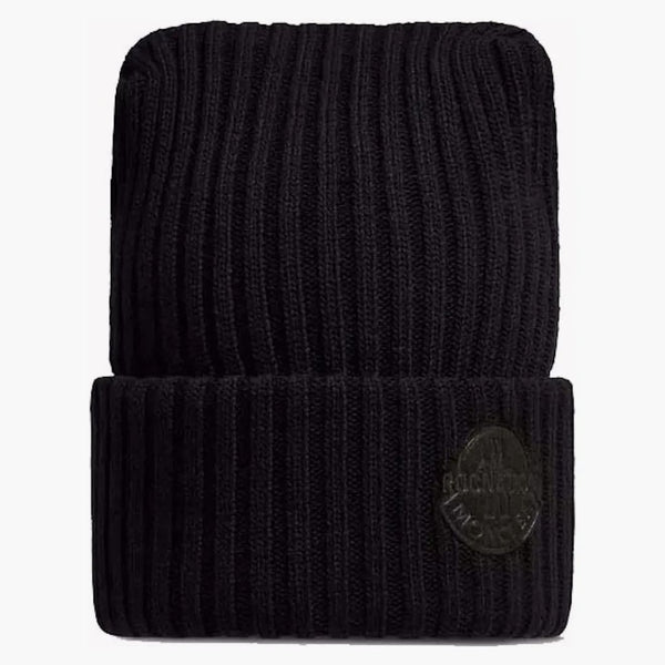 Moncler X Roc Nation By Jay-z Wool Beanie Black