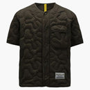 Moncler X Salehe Bembury Padded Shirt Dark Green