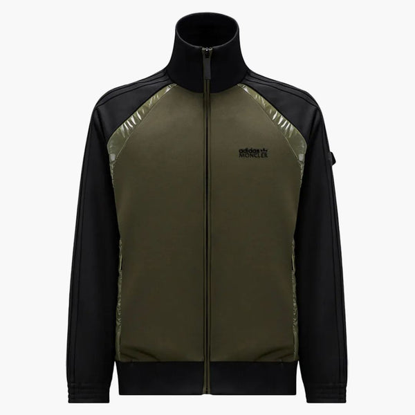 Moncler x adidas Originals Actate Zip-up bluza Czarna i zielona