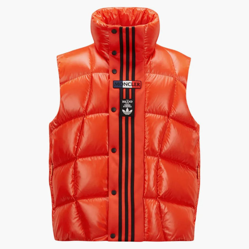 Moncler x Adidas Originals Bozon Down Vest Orange