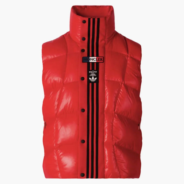 Moncler x Adidas Originals Bozon Down Vest Solar Red