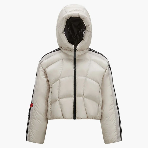 Moncler x Adidas Originals Fusine Short Down Jacket White