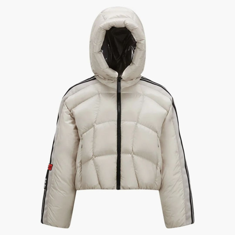 Moncler x Adidas Originals Fusine Short Down Jacket White