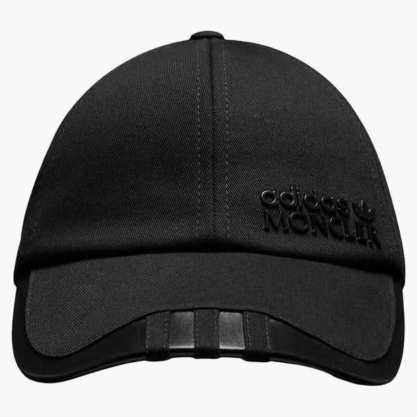 Moncler x Adidas Originals Gabardine Baseball Cap Black