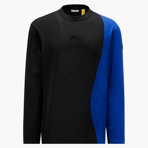 Moncler x Adidas Originals koszulka z długim rękawem Black & Blue