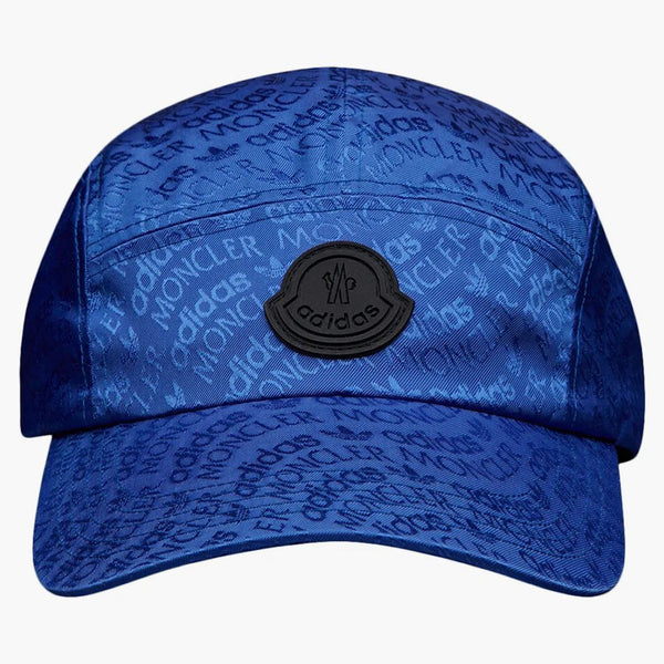 Moncler x Adidas Originals Logo Jacquard Baseball Cap Blue