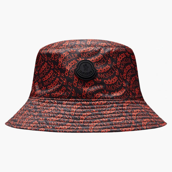 Moncler x adidas Originals Reversible Bucket ma czerwony i czarny