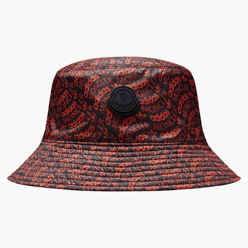 Moncler X Adidas Originals Reversible Bucket Has Red & Black
