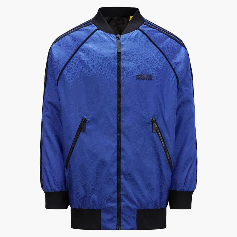 Moncler x Adidas Originals Seelos Reverzibilní bunda modrá