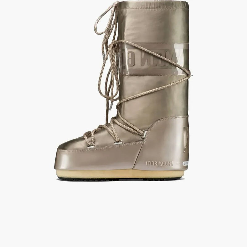 Moon Boot Icon Boot Glance Gold