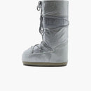 Moon Boot Icon Glitter Boot Silver