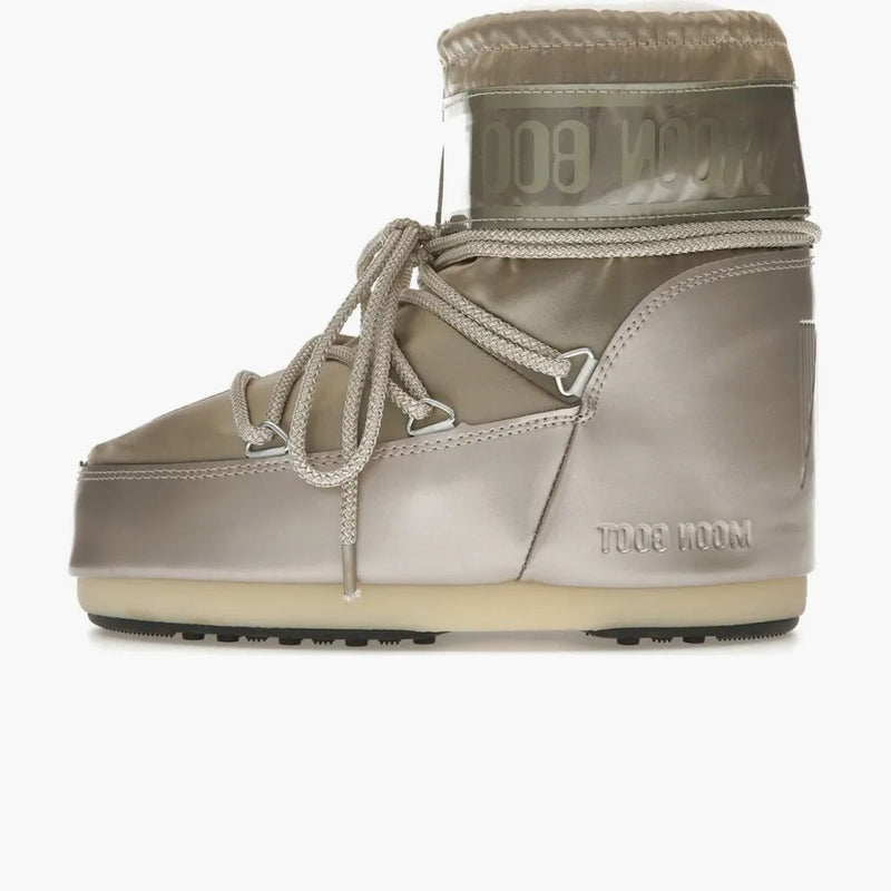 Moon Boot Icon Low Boot Glance Platinium