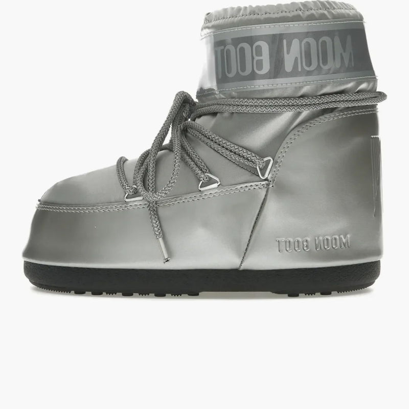 Moon Boot Icon Low Boot Glance Silver