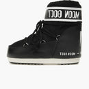 Moon Boot Icon Low Nylon Boot Black White