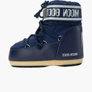 Icono de bota de luna Low Boot de nylon azul