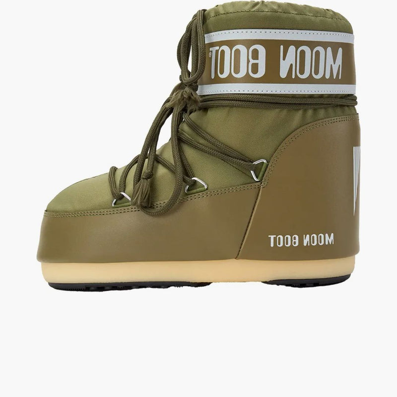 Moon Boot -ikonen Low Nylon boot khaki