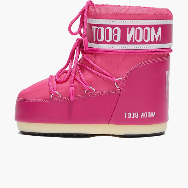 Moon Boot Icon Low Nylon Boot Magenta