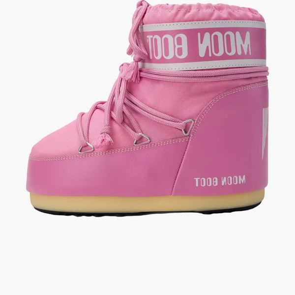 Moon Boot Icon Low Nylon Boot Pink