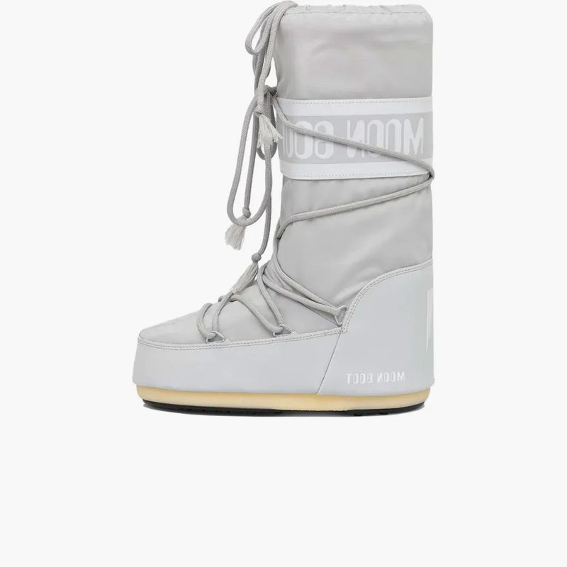 Moon Boot Icon Nylon Boot Glacier Grey