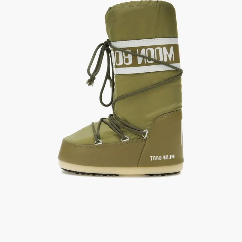 Moon Boot Icon Nylon Boot Khaki