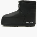 Moon Boot No Lace Rubber Boot Black