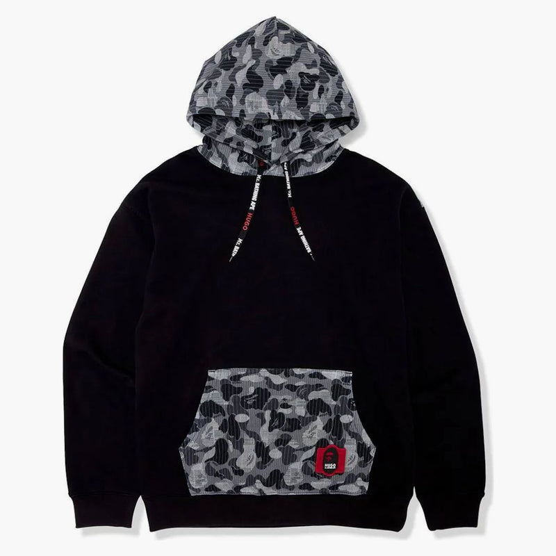 Bape x Hugo Camo sweater hoodie black