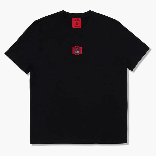 Bape X Hugo Logo Tea Black