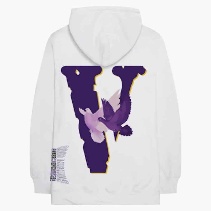 Nav X Vlone Doves Hoodie White