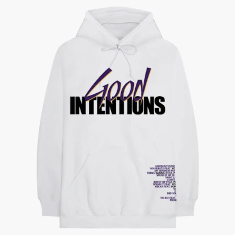 Nav X Vlone Doves Hoodie White