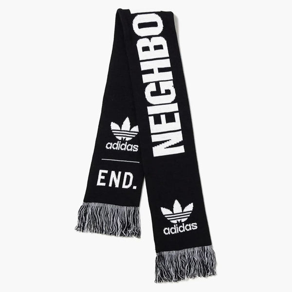 Neighborhood x End X Adidas Supporters Scarf Black/White