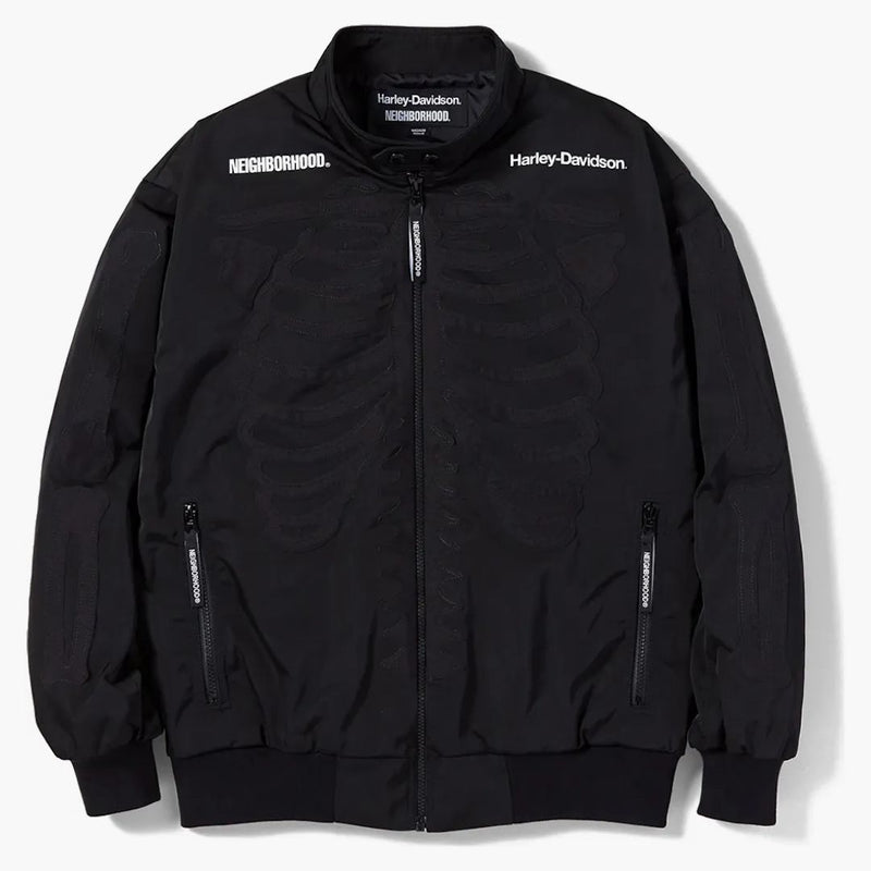 Område x Harley Davidson racingjacka svart svart