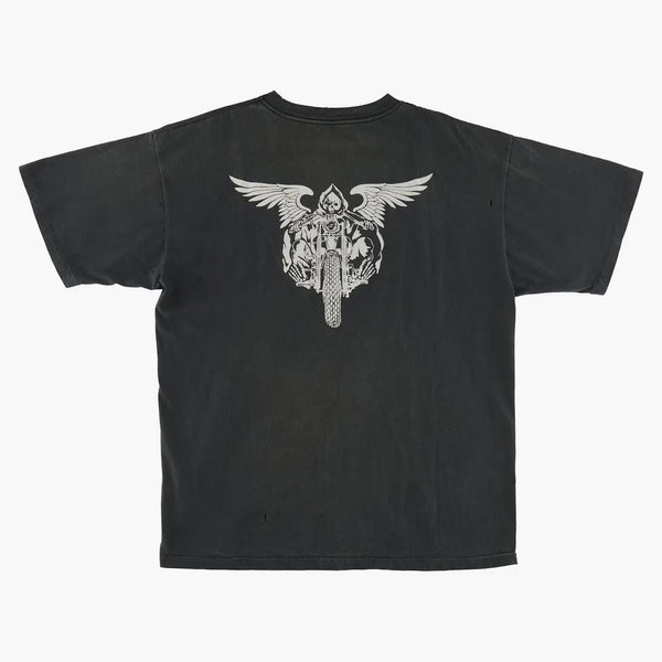 Neighborhood X Saint MXXXXXX STHD HEAVEN HELD T-shirt vintage black