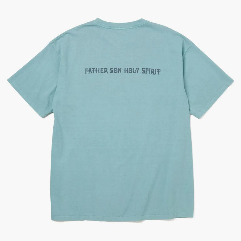 Quartiere x saint mxxxxxx sthd s/s tee vintage blu