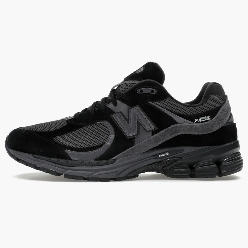 New Balance 2002r Black Dark Grey