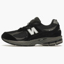 New Balance 2002r Black Dark Grey White